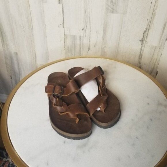 White Mountain Crawford Women's Footbed Sandals 7M - Picture 3 of 5